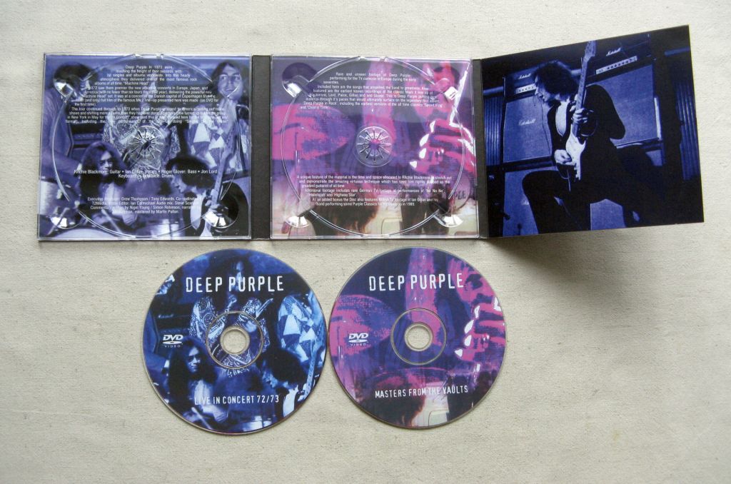 DVD Deep Purple. Live in Concert 1972/73 + Masters from the Vaults 2003. 2DVD. - фото фото фото 1