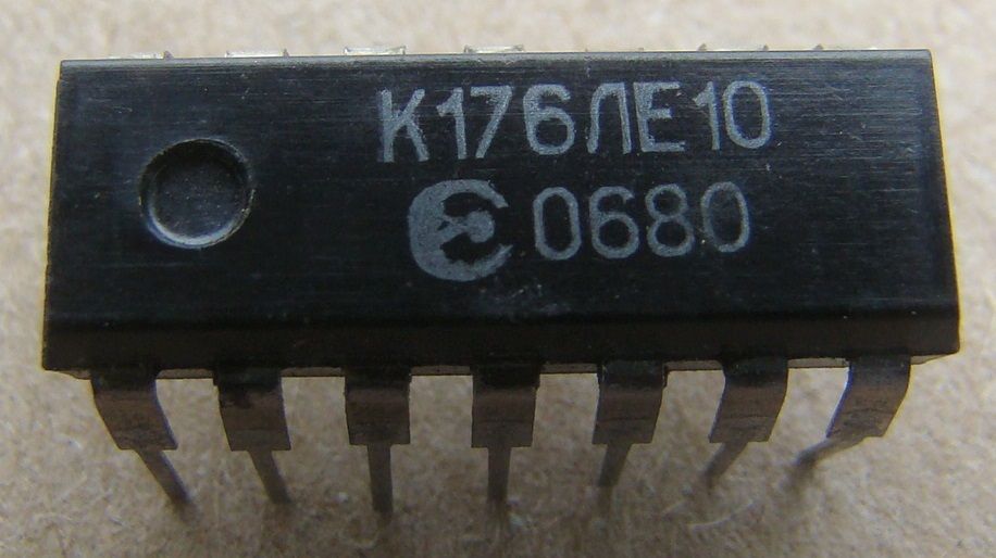 Мікросхема К176ЛЕ10 - фото фото фото 0