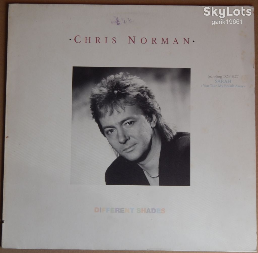 Chris Norman – Different Shades  (Hansa ‎– 208 688, Germany) EX+/NM - фото фото фото 0