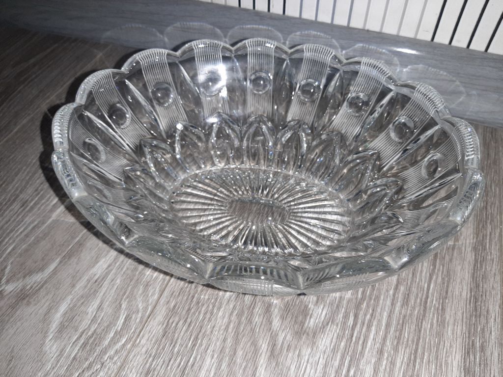 Хрусталь салатник СССР гусь хрустальный 23см - фото фото фото 2