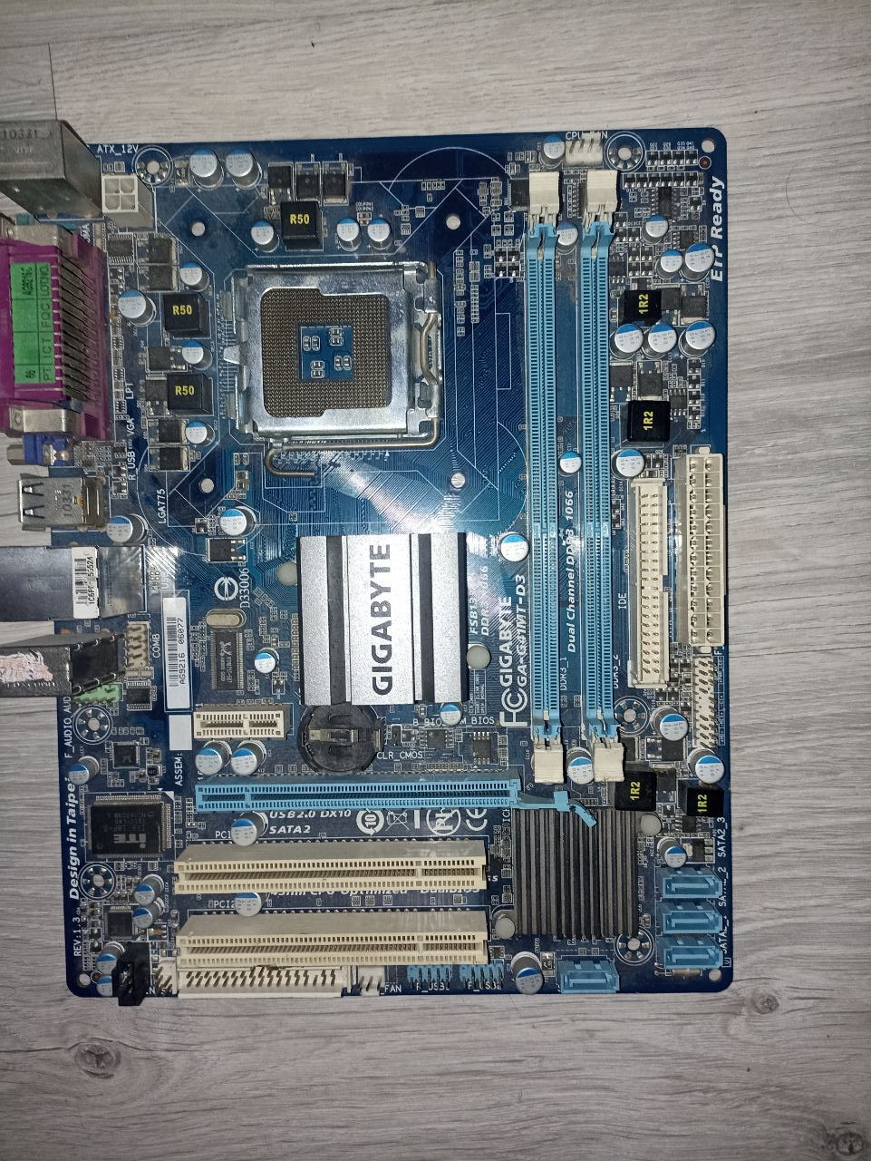 Gigabyte GA-G41MT-D3       (LGA775, DDR3) — Робоча  (читайте опис!). - фото фото фото 0