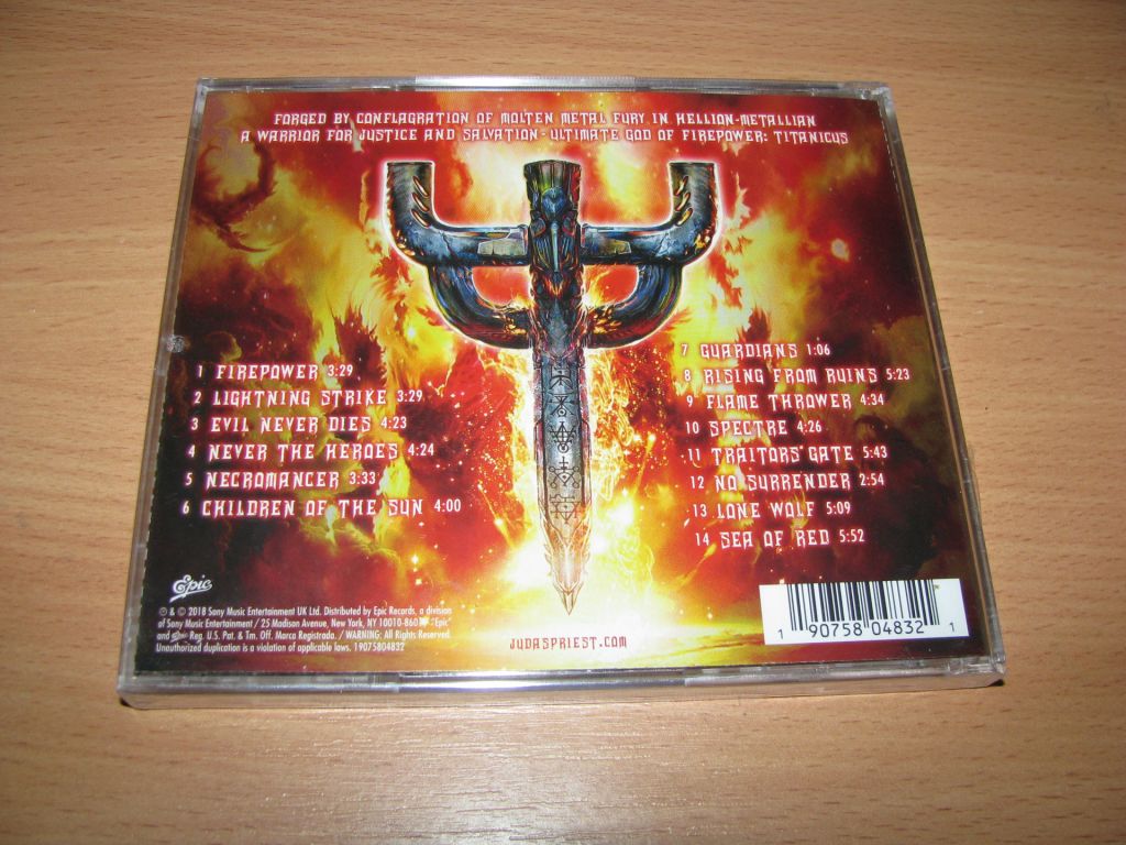 JUDAS PRIEST - Firepower   (2018 Epic USA) - фото фото фото 1