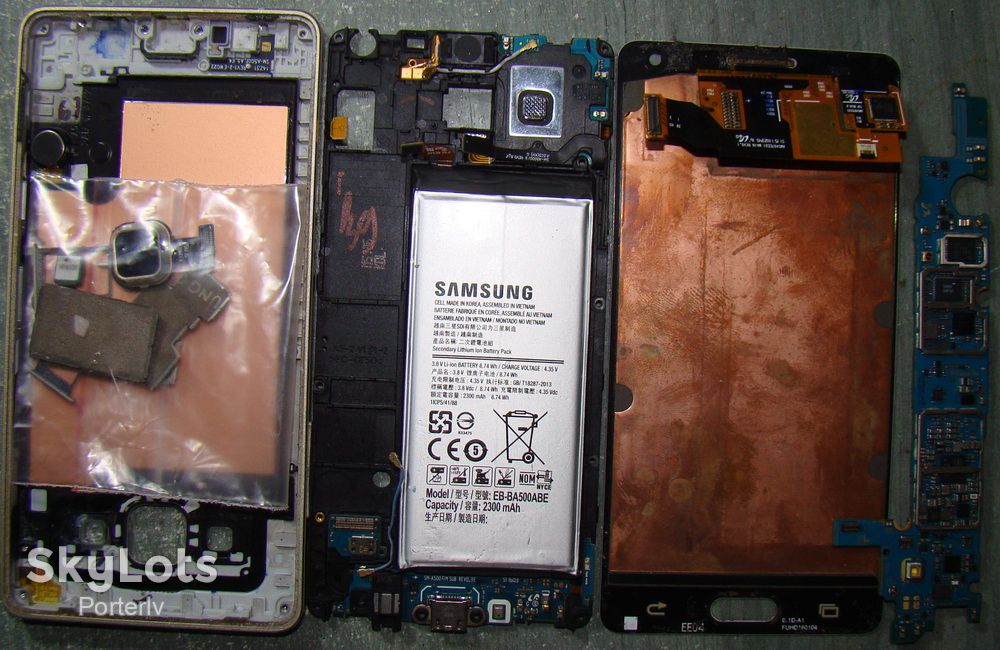 Samsung A500h на деталі - фото фото фото 1