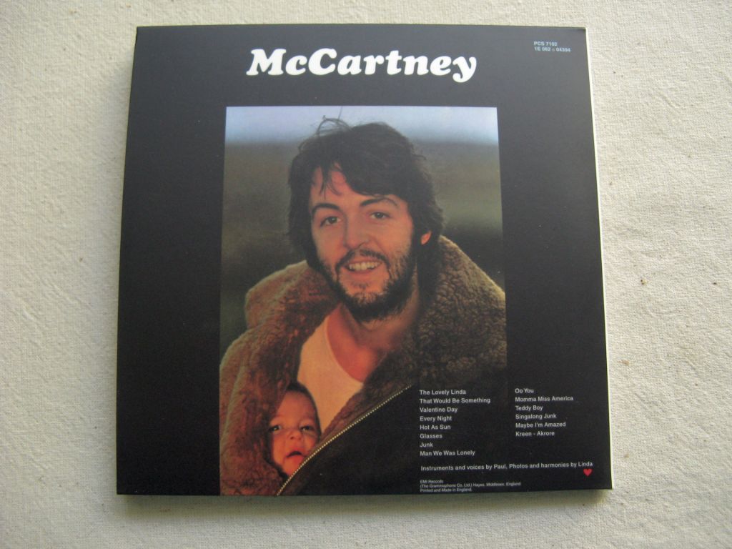 CDLP Beatles Family. Paul McCartney. McCartney. 1970. - фото фото фото 8