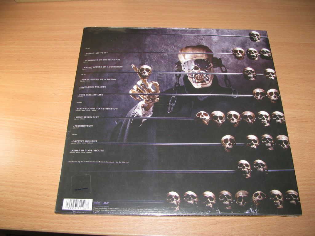 MEGADETH - Countdown To Extinction  (2026 Capitol 2LP USA) LP  вініл платівка - фото фото фото 1