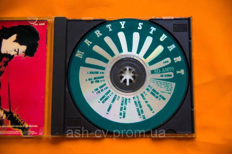 Музичний диск CD. MARTY STUART 1992 - фото фото фото 5