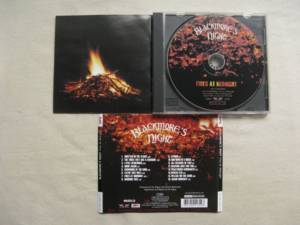 CD Deep Purple Family. Blackmore's Night. Fires At Midnight. 2001. - фото фото фото 2