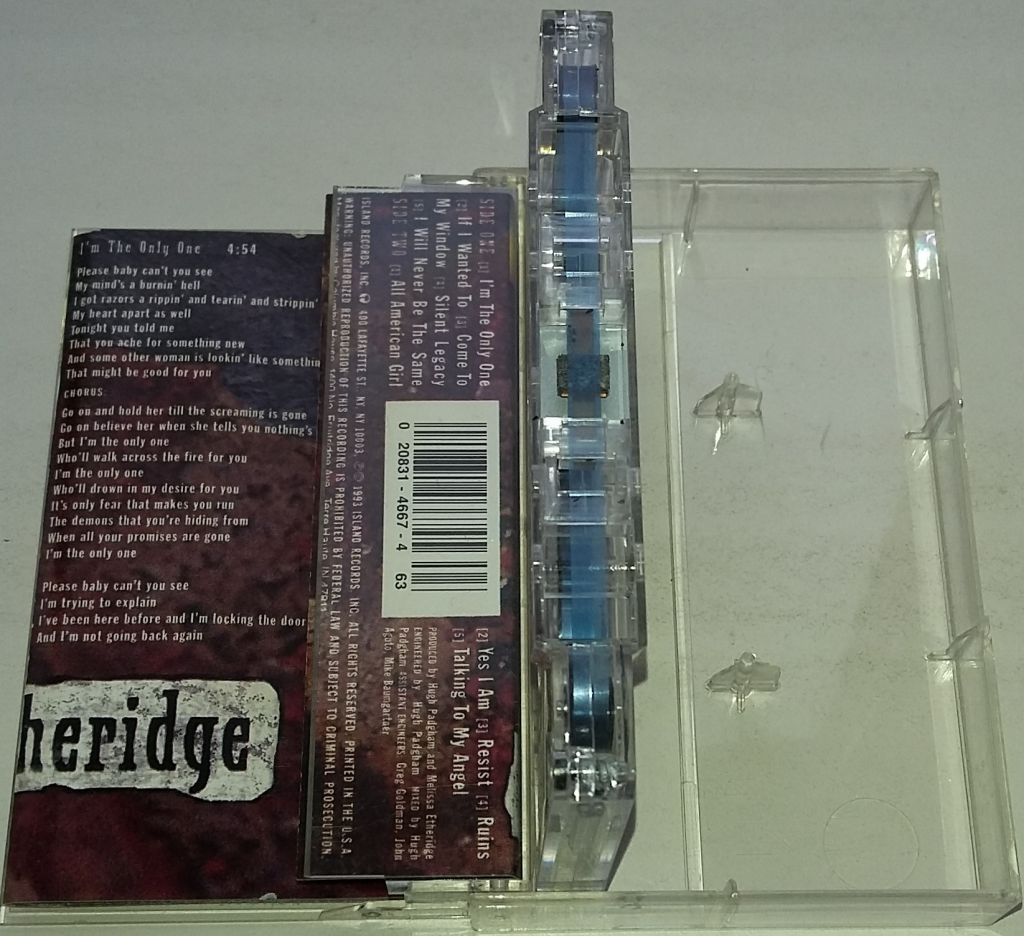 MELISSA ETHERIDGE Yes I Am. Cassette  (US,  Chrome) - фото фото фото 2