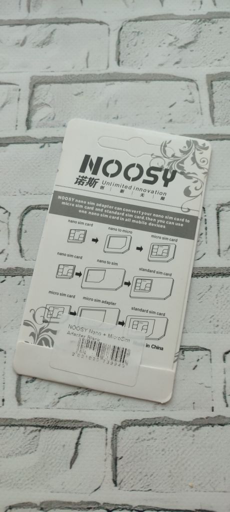 Перехідник адаптер для сім SIM-карт NOOSY Nano SIM Adapter, три комплекта - фото фото фото 2