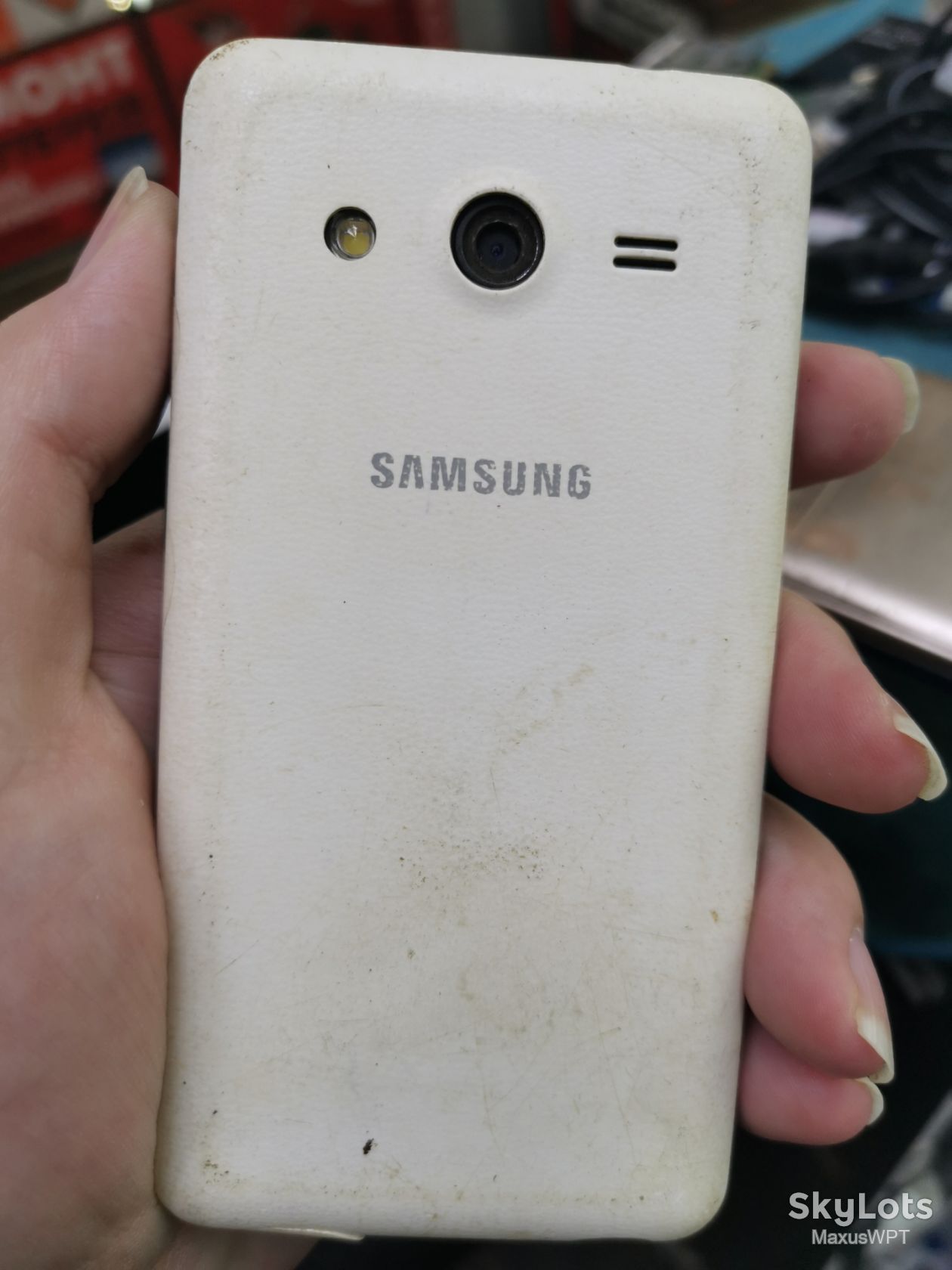 #2226 sklad  samsung  g355 white - фото фото фото 1
