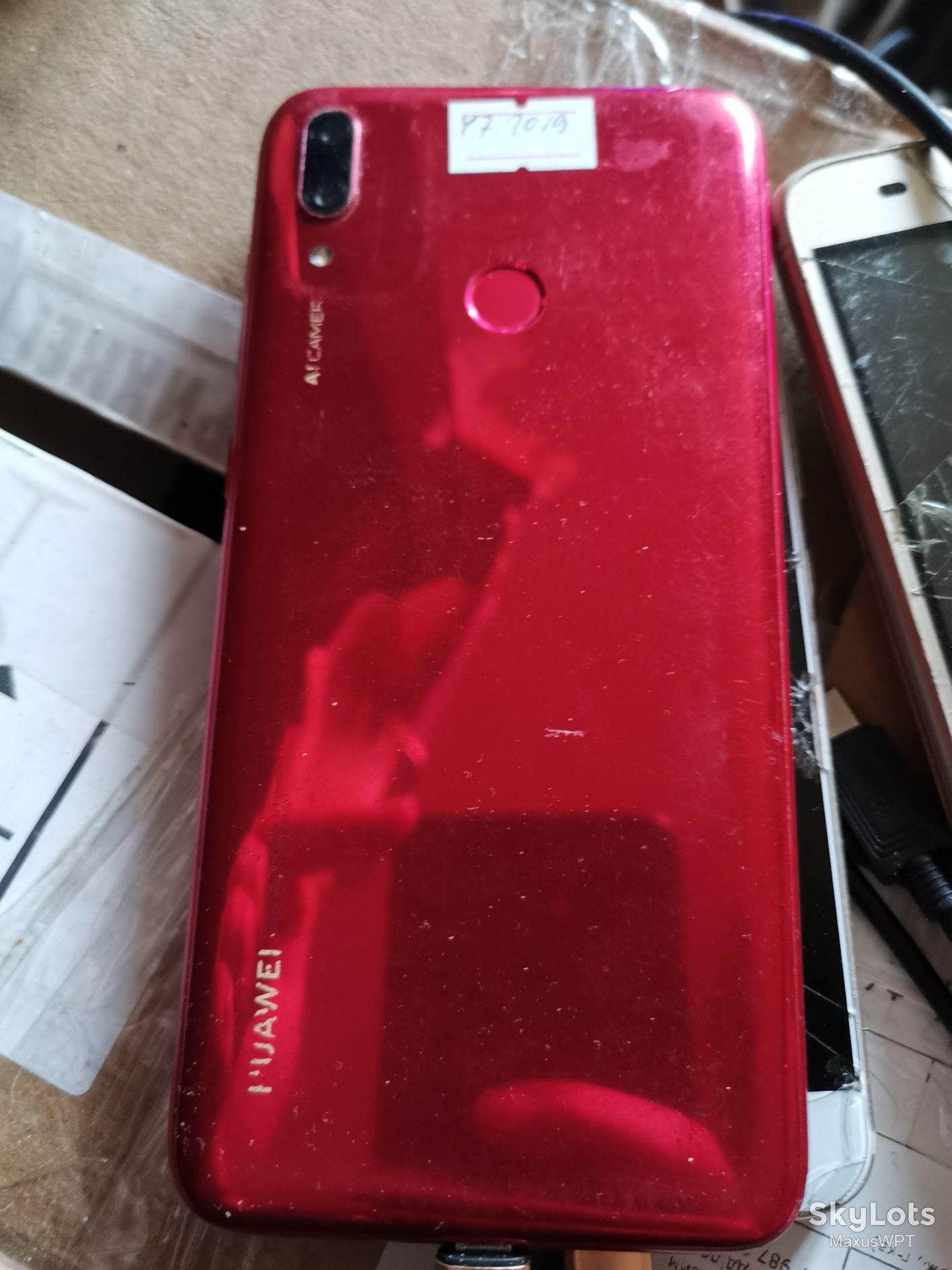 #338 sklad Huawei Y7 2019 red - фото фото фото 1
