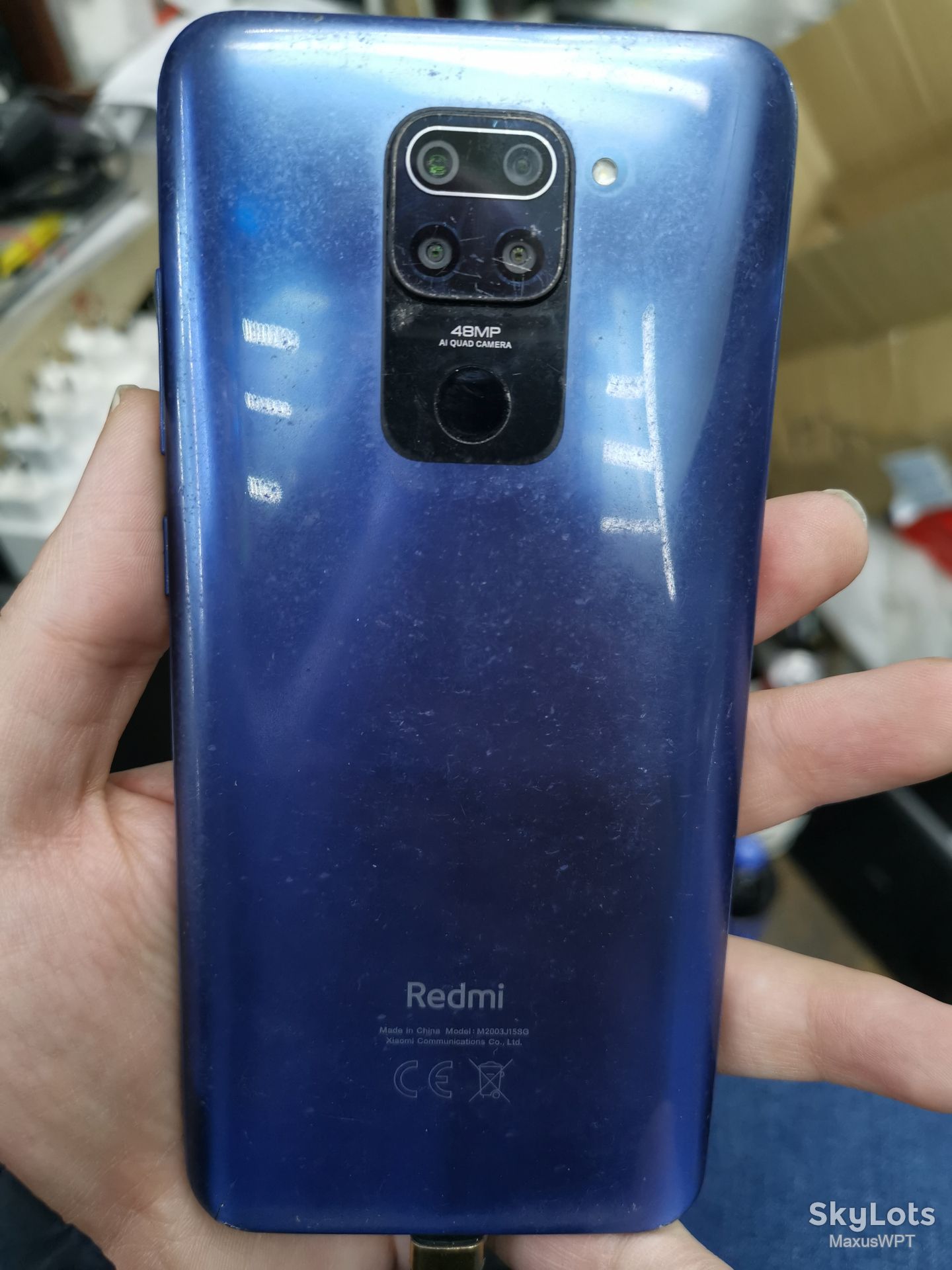 #347 Sklad Xiaomi Redmi Note 9 blue - фото фото фото 3