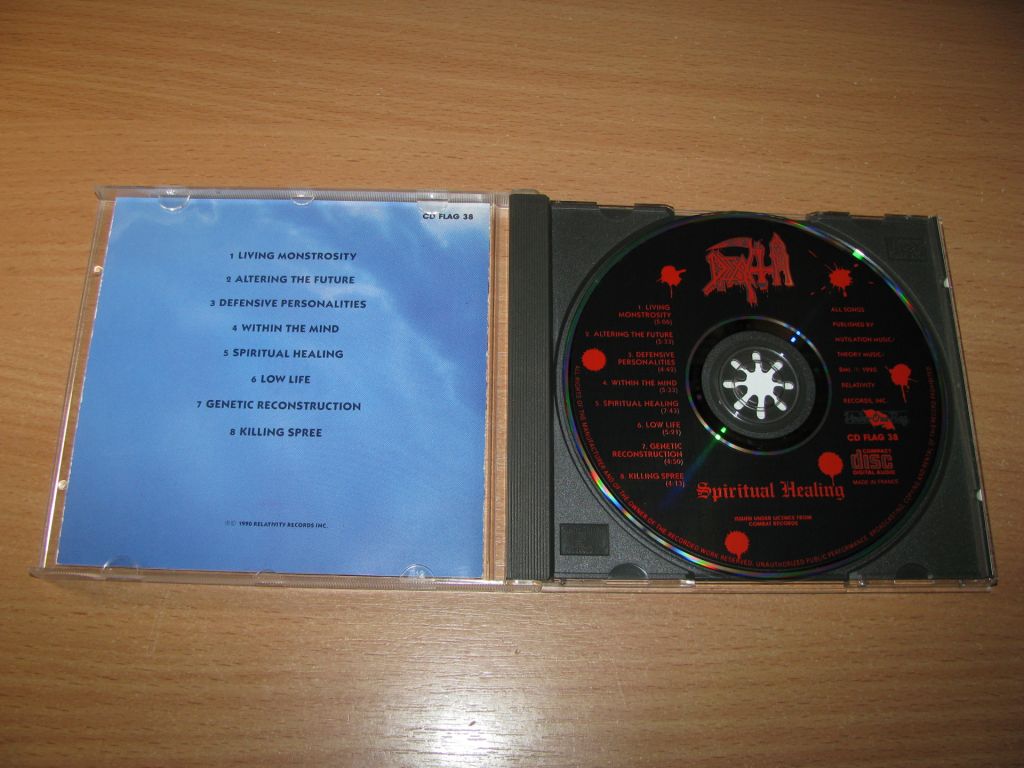 DEATH - Spiritual Healing  (1990 Under One Flag 1st press) - фото фото фото 1