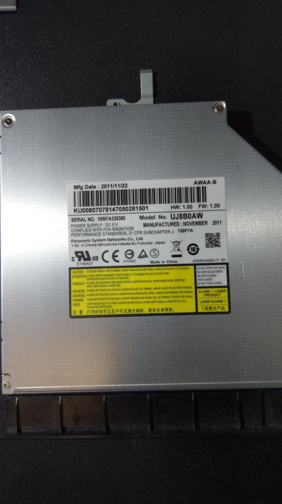 DVD-RW Panasonic UJ8B0AW acer 7250 - фото фото фото 0