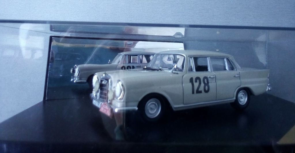 VITESSE Mercedes 220SE 1960 Winner Rallye Monte-Carlo 1/43 - фото фото фото 1