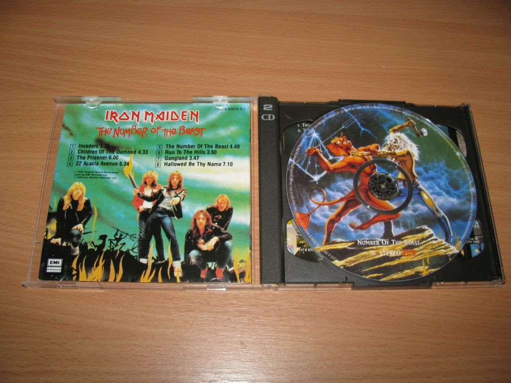 IRON MAIDEN - The Number Of The Beast       (1995 EMI 2CD SET) - фото фото фото 2