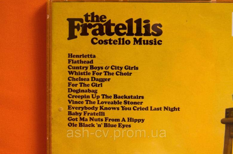 Музичний диск CD. The FRATELLIS Costello Music - фото фото фото 4