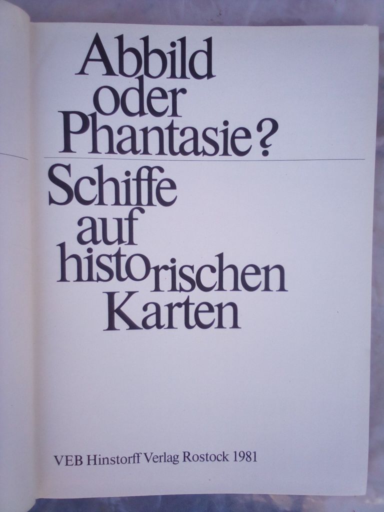 Книга «Abbild oder Phantasie?», Rostok 1981 - фото фото фото 3