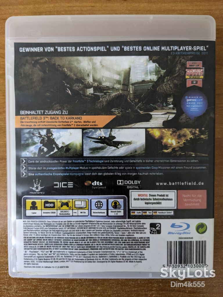 Battlefield 3 Limited Edition для PlayStation 3 PS3 - фото фото фото 1