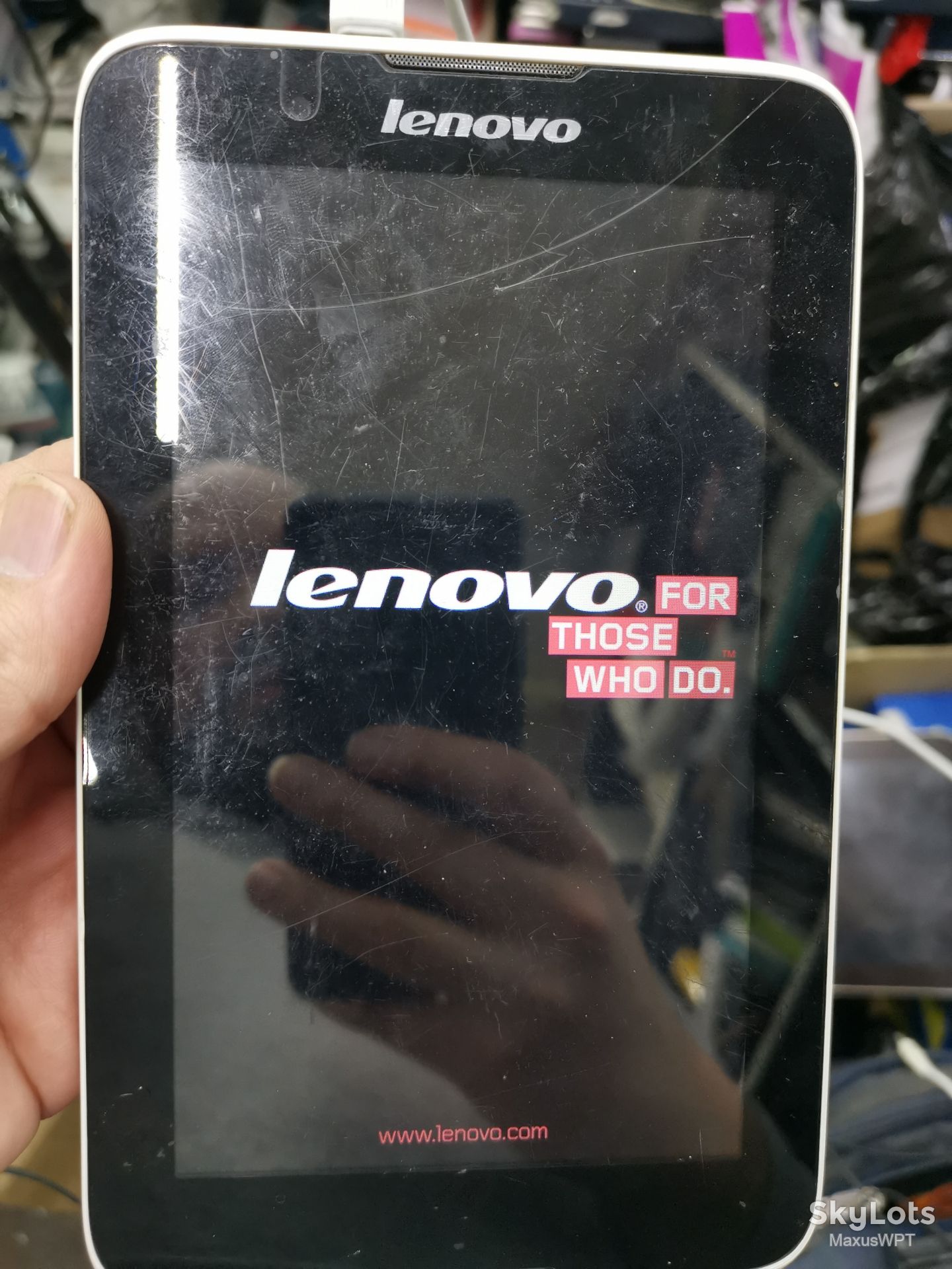#1169 Sklad Lenovo A3300 GV white sim - фото фото фото 0