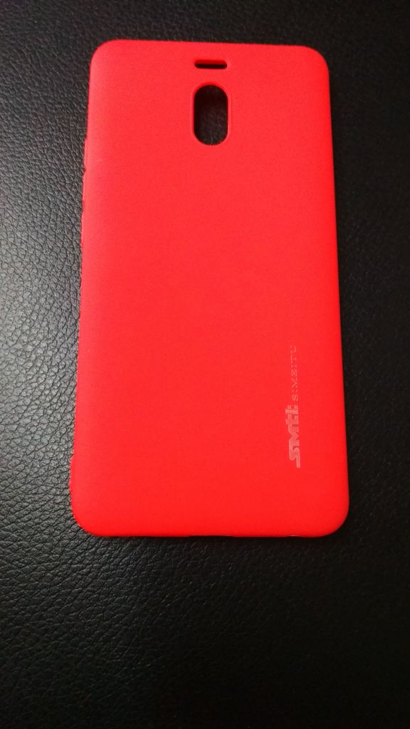 Силиконовый чехол SMTT для Meizu M6 Note red - фото фото фото 1