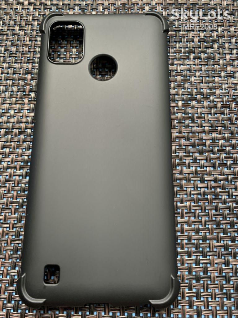 Чехол Silicone Cover для Tecno Pop 4 Pro  (BC3) black - фото фото фото 0