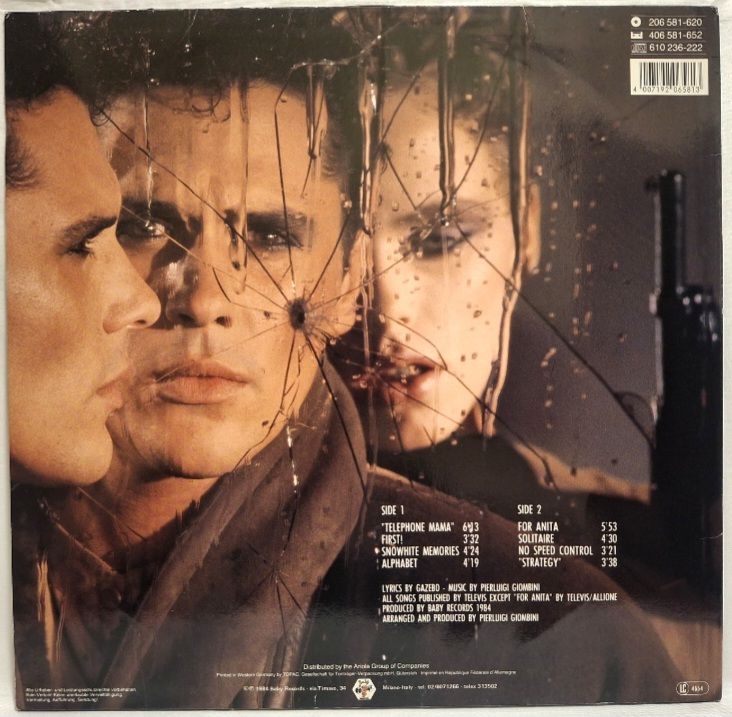 Gazebo - Telephone Mama - 1984.  (LP). 12. Vinyl. Пластинка. Europe. - фото фото фото 1