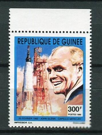 Гвинея Guinea  Space - 1992 - JOHN GLENN MNH - фото фото фото 0