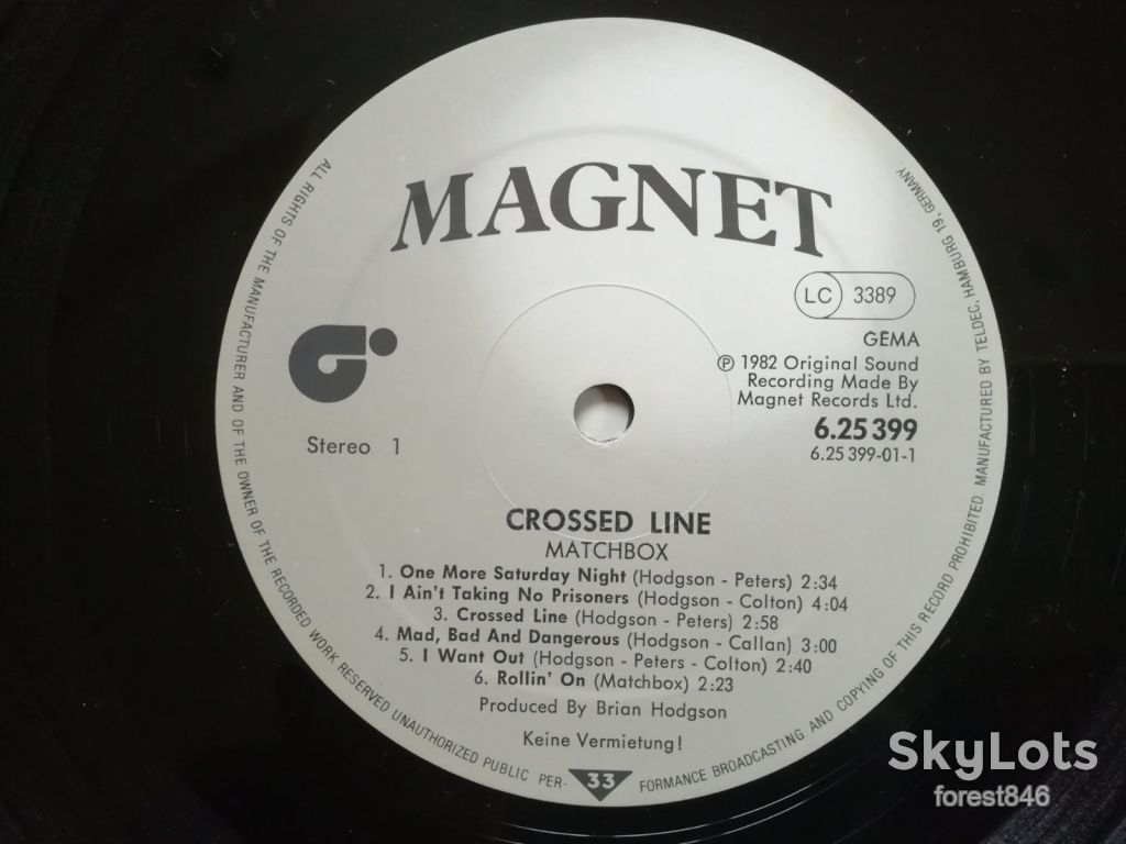 Matchbox-Crossed line  (глянс. конв.)-NM+, Німеччина  (&amp;98) - фото фото фото 2