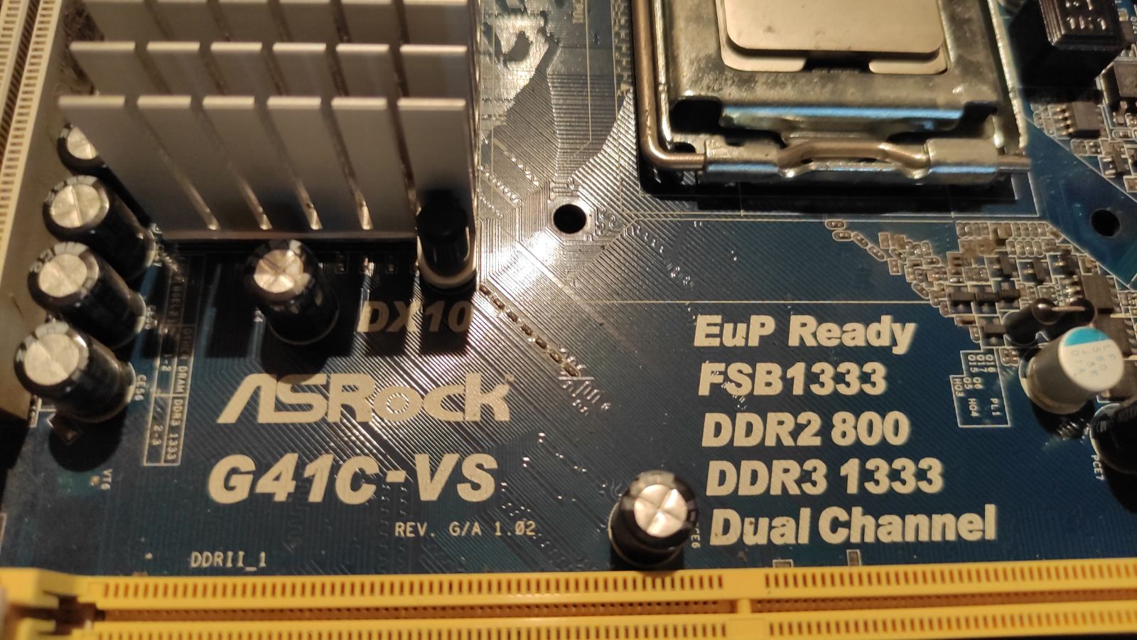 Материнка ASRock G41c-VS - фото фото фото 2