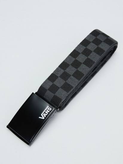 Ремень VANS Deppster II Web Belt - Black/Charcoal Grey - фото фото фото 2