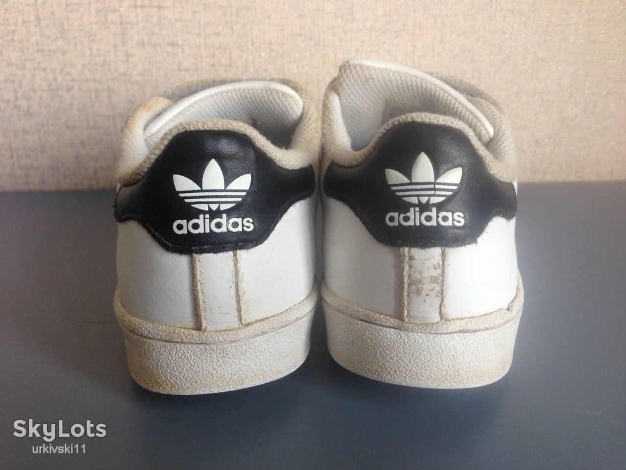 Кроссовки Adidas,нат.кожа,р.34,Индонезия,оригинал - фото фото фото 3