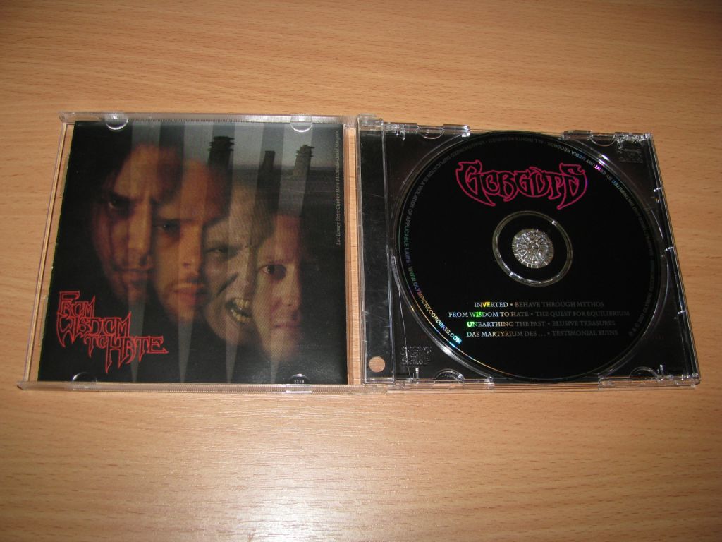 GORGUTS - From Wisdom To Hate    (2001 Olympic 1st press,USA) - фото фото фото 1