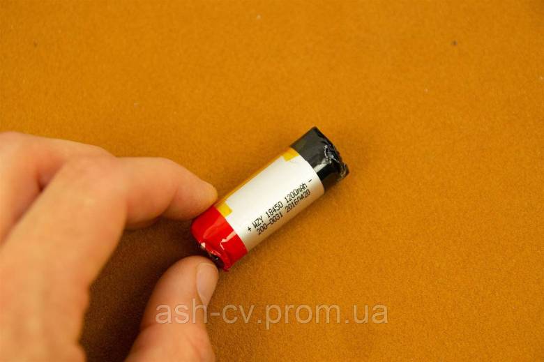 Акумулятор, 18450, 3.7V, 4.2V, 1200mAh - фото фото фото 3