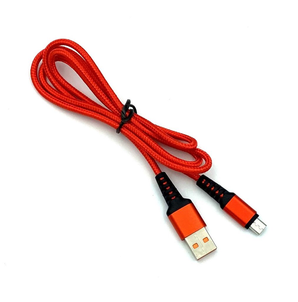 Дата кабель DENMEN D02V Micro USB Красный - фото фото фото 1