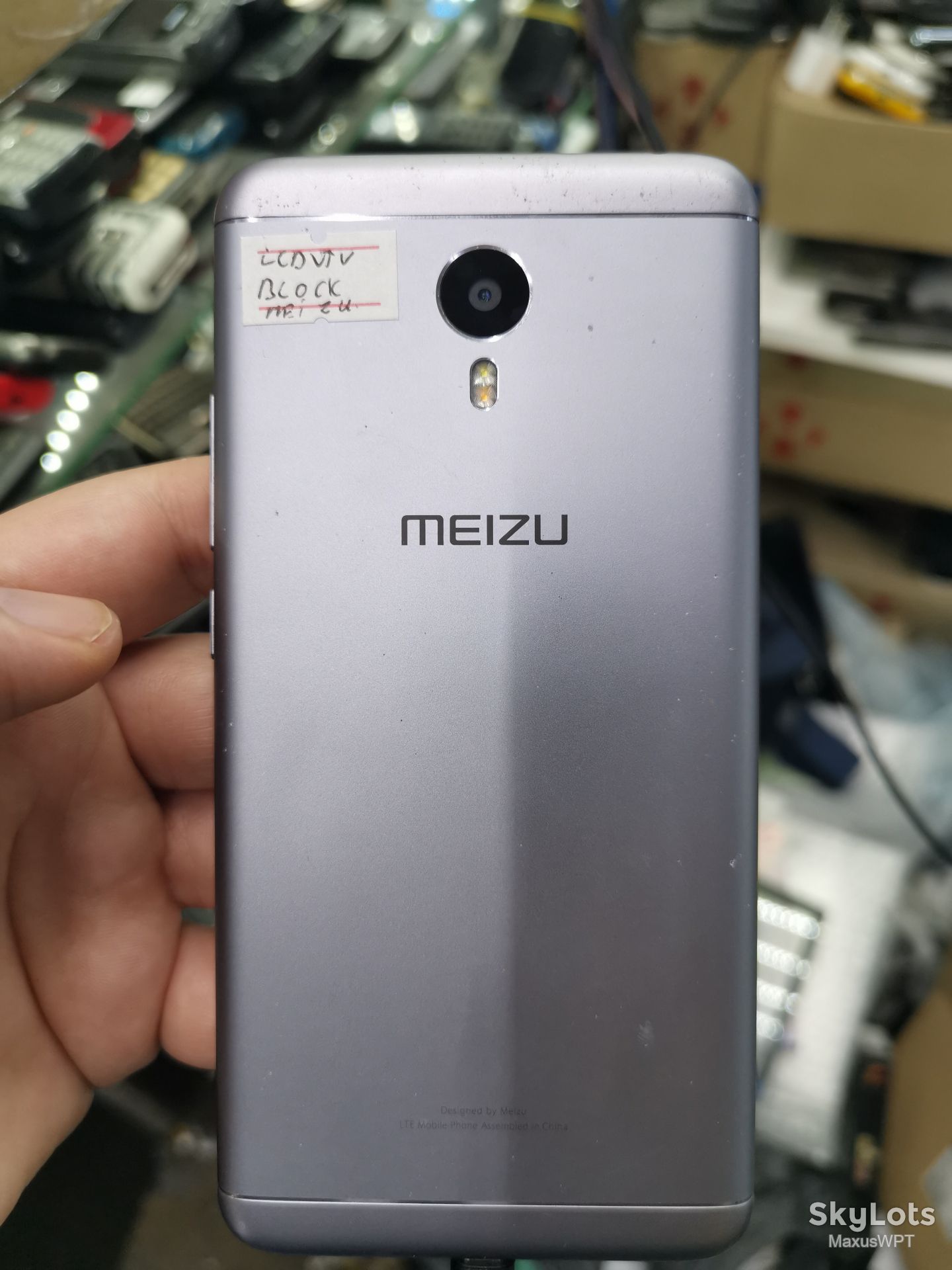 #609 Sklad Meizu m5 lock gray - фото фото фото 4