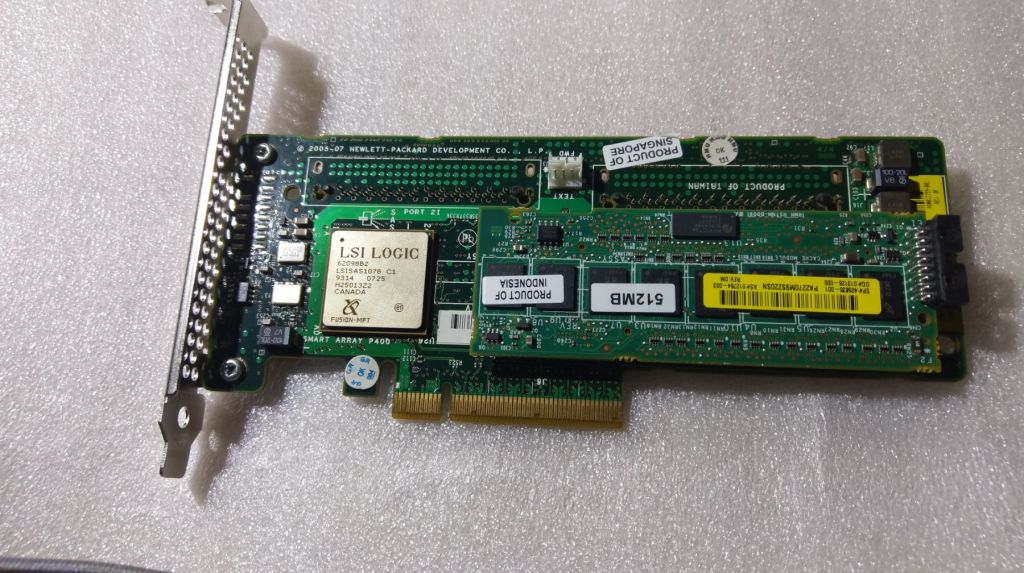 Контроллер RAID HP SMART ARRAY P400 CONTROLLER - фото фото фото 2