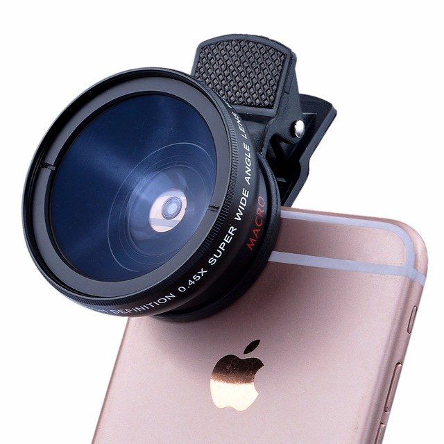 набір лінз 3-в-1 для смартфонів, macro, wide, fish eye - фото фото фото 0