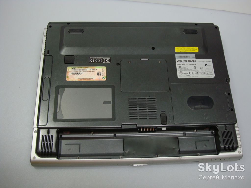 Ноутбук Asus M6000 на запчасти не включается - фото фото фото 2
