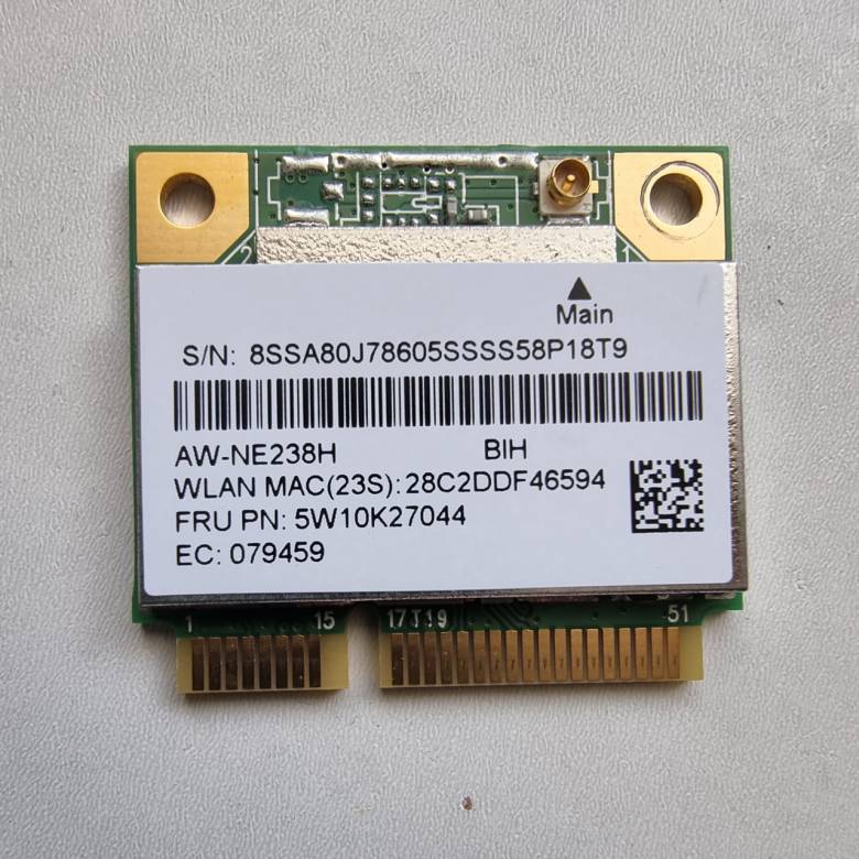 Адаптер Wi-Fi Realtek RTL8188EE для ноутбука Lenovo ideapad 100-15IBD б/в Оригінал - фото фото фото 2