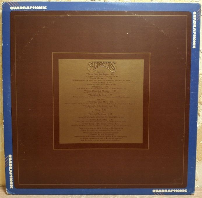 Carpenters - The Singles - 1969-73.  (LP). 12. Vinyl. Пластинка. USA. - фото фото фото 2