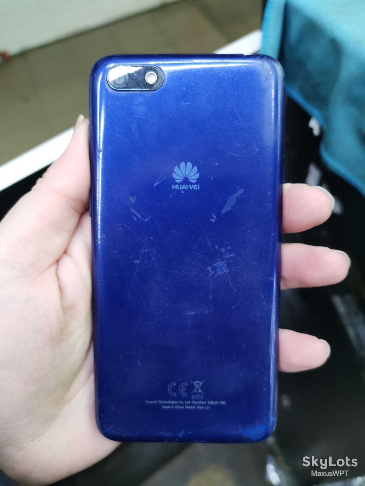 #2325 shop 2325 huawei y5 2018 blue - фото фото фото 2