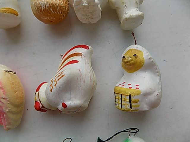 Елочные игрушки СССР Ёжик Индюк Курица Медведь Космонавт Снегурочка Собака Хотабыч плотный пенопласт - фото фото фото 3