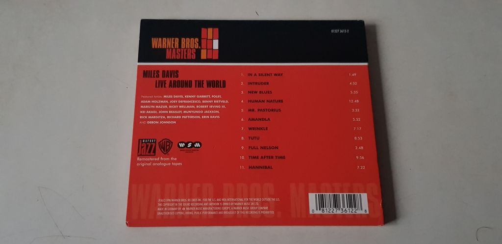 Miles Davis Live Around The World CD фірмовий - фото фото фото 1