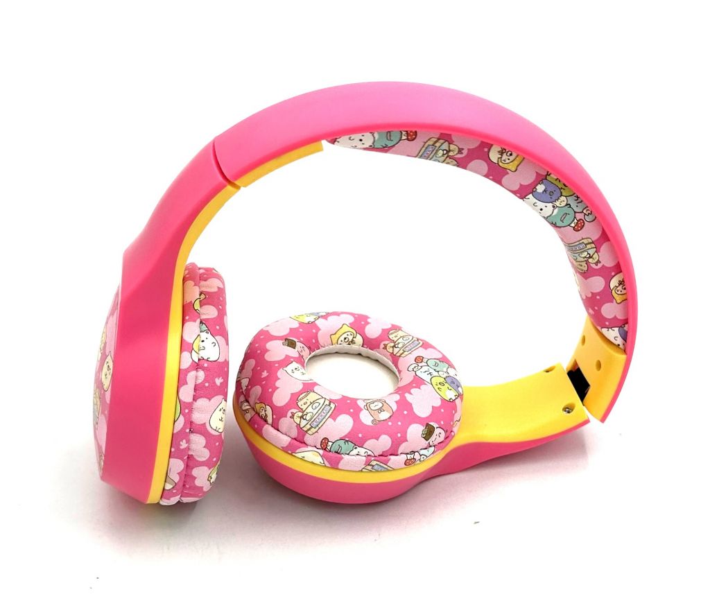 Наушники Bluetooth VJ-070 Розовые - фото фото фото 1