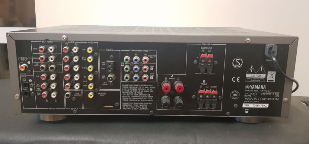 Ресівер Yamaha RX-V 357 - фото фото фото 3