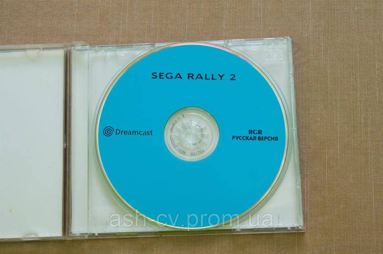 Диск, Sega, Dreamcast, гра, Sega RALLY 2 - фото фото фото 3
