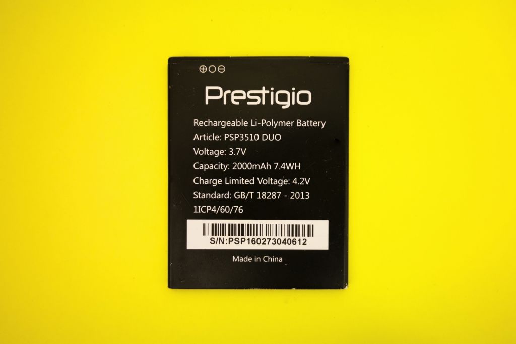 Аккумулятор Оригинал акб Prestigio 3510 Wize G3 / PSP3510      (2000 mAh) - фото фото фото 0