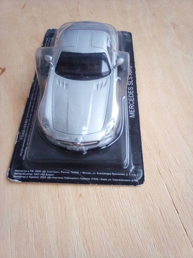 Mercedes Benz SLS AMG 1:43 DeAgostini - фото фото фото 2