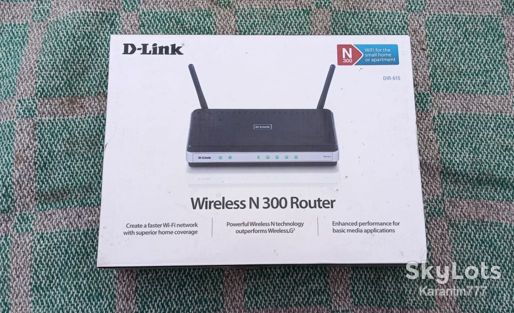 Wi-Fi роутер D-Link DIR-615   (Wireless N 300) - фото фото фото 0